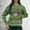 Green, variant on Vetsdori Womens Soft Sweaters Round Pullover Fall and Winter Brown Striped Long Sleeve Tops for Women comfy