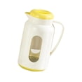 thumbnail image 4 of Jarra de agua, recipiente hermético para bebidas frías, jarra de agua, tetera, hervidor con tapa. Amarillo, 4 of 9