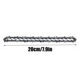 thumbnail image 2 of NAOJIE 6 Inch Chainsaw Chain,Chainsaw Chain,Chainsaw Replacement Chain,2PC Mini Saw Chain 6 Inch Saw Chain Guide Saw Chain Replaced Portable Saw Chain, 2 of 4
