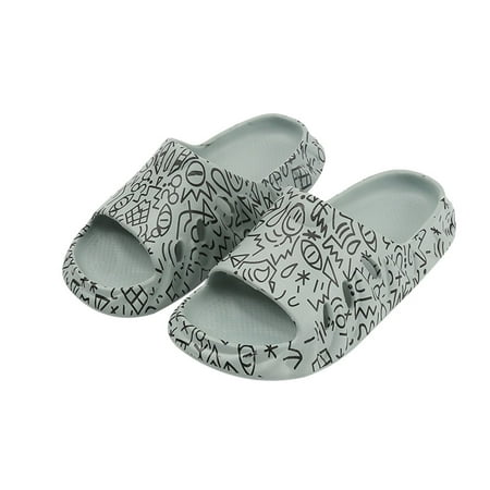 

Lopsie Pillow Slide Non-Slip Quick Drying Open Toe Super Soft Thick Sole Sandals for Men Platform slides sandals