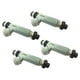 thumbnail image 3 of Inyector de automotriz de 4 piezas 23250-15040 apto para AE11 4Afe repuestos accesorios alto rendimiento fácil de instalar Baoblaze Inyectores de combustible, 3 of 7