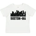 thumbnail image 3 of Inktastic Boston Massachusetts City Skyline with Grunge Boys or Girls Toddler T-Shirt, 3 of 5