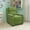 Avocado Microfiber, variant on Emma + Oliver Deluxe Padded White Vinyl Kids Recliner with Storage Arms