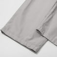 thumbnail image 7 of IDALL Linen Pants Women Petite Pants Cotton Linen Straight Leg Pants For Women Boho Summer Casual Loose Plus Size High Waist Trousers Beach Outfits Baleaf Pants Women Summer Pants Gray 1 2XL, 7 of 7