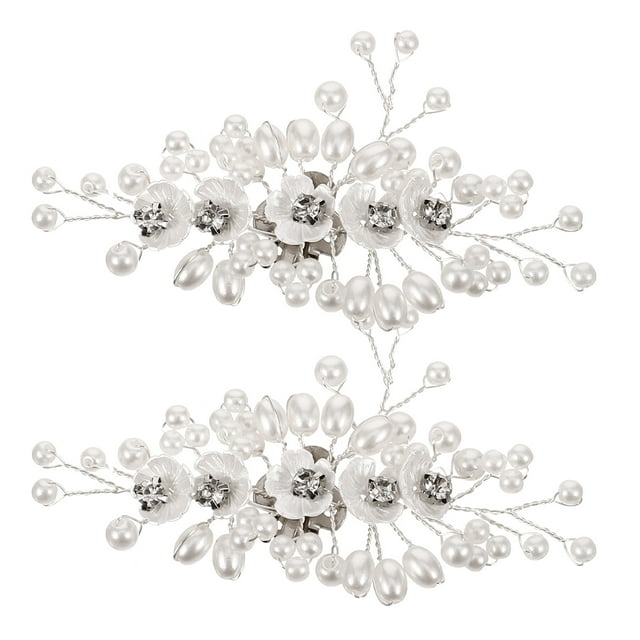 1 Paire de Pinces à Chaussures Accessoires de Mariage pour Mariée Décorations de Pinces à Chaussures à Fleurs