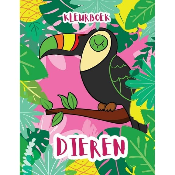 Dieren: Kleurboek (Paperback)