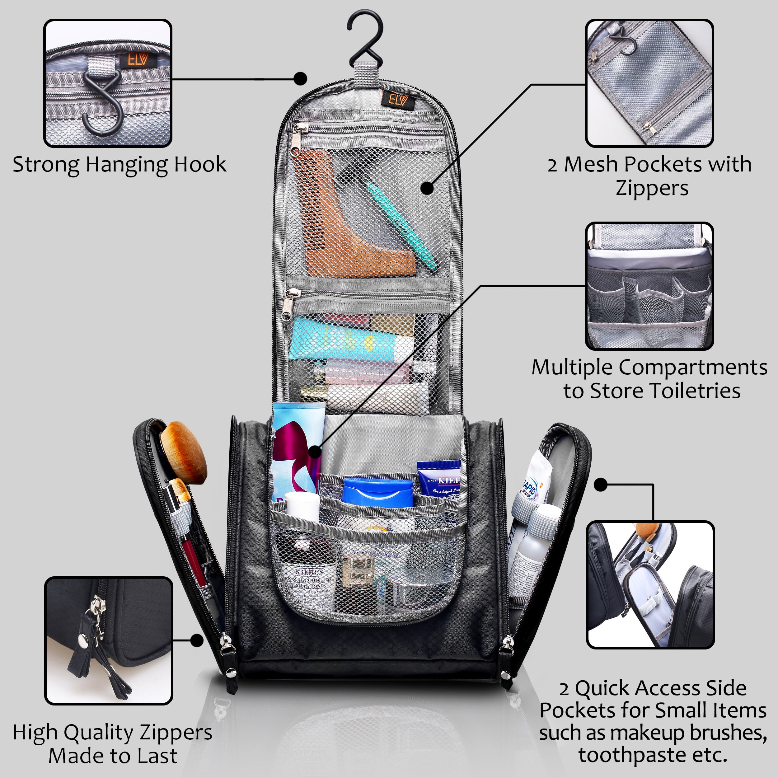 walmart toiletry hanging bag