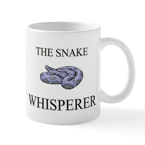CafePress - The Snake Whisperer Mug - 11 oz Ceramic Mug - Novelty Coffee Tea Cup