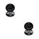 thumbnail image 2 of Matsuzay Reducción de ruido Auricular portátil IPX5 Auricular deportivo a prueba de agua Llamada manos libres Auricular compatible con Negro 2Conjunto, 2 of 6