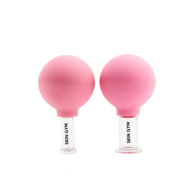 Set de ventosas faciales Skin Gym Glass para celulitis y arrugas