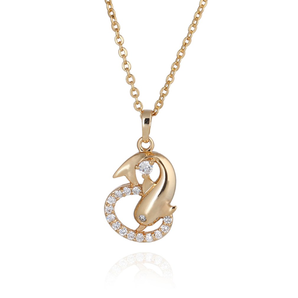 Well Women's Zircon Pendant Clavicle 