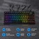 thumbnail image 2 of Teclado Gamer Redragon K724 PRO Inalámbrico 81 Teclas, 2 of 9