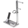thumbnail image 1 of Base de carga de metal multifuncional para auriculares/soporte de carga gris, 1 of 9