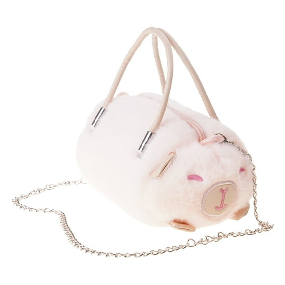 Cartoon Plush Crossbody Purse Women's Top Handle Bag Fashionable Shoulder Purse Handbag Satchel With Pockets