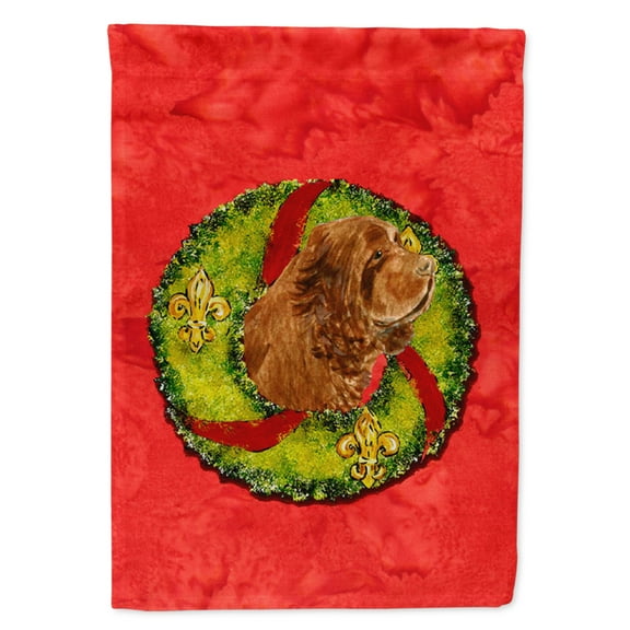 Carolines Treasures SS4197-FLAG-PARENT Sussex Spaniel Flag multicolor