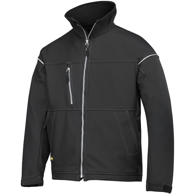 Snickers - Chaqueta Soft Shell de trabajo Modelo Profiling para hombre caballero (Negro) Snickers UTRW4452_black