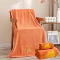 thumbnail image 1 of Toallas de baño extragrandes Kdkad, juego de toallas, 1 toalla de baño y 1 paño de algodón, más grandes y ligeras, de secado rápido, más ligeras, suaves y absorbentes., 1 of 6