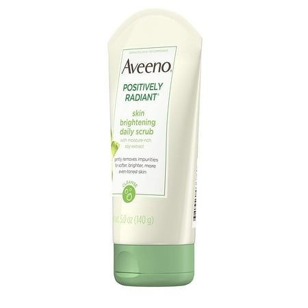 2 Pack - AVEENO Active Naturals Skin Brightening Daily Scrub 5 oz Each