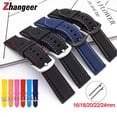 thumbnail image 2 of 16 Mm 18 20 22 24 Correas De Liberación Rápida Para Huawei watch gt 2/2e Pro Galaxy 3 Banda Universal De Silicona, 2 of 4