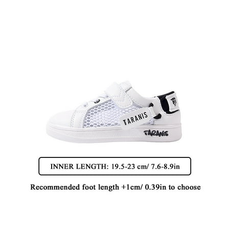 

TARANIS Boys Girls Shoes Lightweight Mesh Comfy Outdoor Non Slip Walking Skate Shoes For Toddler Children Kids Sneakers Spring And Summer