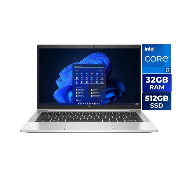 HP Elitebook 830 G8 Laptop Intel i7-1185G7 3.0 GHz 32 GB RAM 512 GB SSD 13.3" FHD Touchscreen Windows 11 Pro