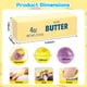 thumbnail image 5 of Bimiubimiu Set de 3 juguetes antiestrés squishy de mantequilla, 5 of 7