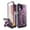 Purple, variant on CaseBorne ArmadilloTek V Case for Samsugn [Galaxy A12] with Built-in Screen Protector & Kickstand Full-Body Multi-Layer Rugged - Black