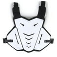 thumbnail image 1 of Motorcycle Vest Back Protection, Vest Protective Gear, Shockproof Chest Back Protection, Practical For Riding Motorcycle Black,White, 1 of 8