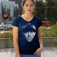 thumbnail image 4 of Moe The Three Stooges Women's V-Neck T-shirt Wise Guys Curly Larry Shemp Classic Retro American TV Slapstick 3 Legends Tee, 4 of 7