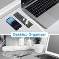 thumbnail image 3 of XUCP-Recessed Power Bar, Desktop Power Strip Flush Mount Furniture Recessed Outlet with Surge Protection Power Bar (Black, 2M), 3 of 4