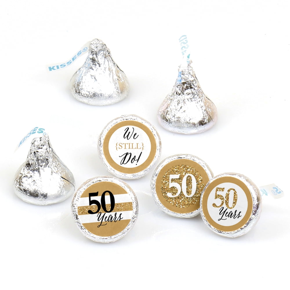 Elegant Cross Religious Party Round Candy Sticker Favors Labels Fit Hershey’s Kisses 1 Sheet of 108 