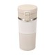 thumbnail image 2 of Fiudx Vaso Térmico de Acero Inoxidable, Mecanismo de Un Solo Clic, Cubierta de Goma Aislante, para Uso En Coche y En Casa, Taza de Viaje Versátil, Capacidad de 400 Ml, Opciones En Blanco, Rojo, Gris, 2 of 6