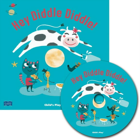 Classic Books with Holes 8x8 with CD Hey Diddle Diddle, (Paperback)