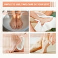 thumbnail image 7 of Unique Bargains Foot File Foot Rasp Stainless Steel Pedicure Foot Scraper Callus Remover Tool for Foot Care 8.07" White, 7 of 7