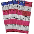 thumbnail image 6 of Brick USA America Flag Tea Towels 4 Pack Stars and Stripes Kitchen Dish Cloth with Hanging Loop, 18"x28" Lint-Free Absorbent Towel for Kitchen Drying Wiping and Cleaning, 6 of 7