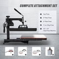 thumbnail image 6 of 5in1 T Shirt Heat Press Machine 15x15 Professional Heat Press for Clothes & More, 6 of 13