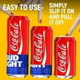 thumbnail image 6 of Skywin Silicone Can Sleeve (5 Pack) - Can Cover can Hides Can by Disguising it as a Can of Soda (Red), 6 of 8
