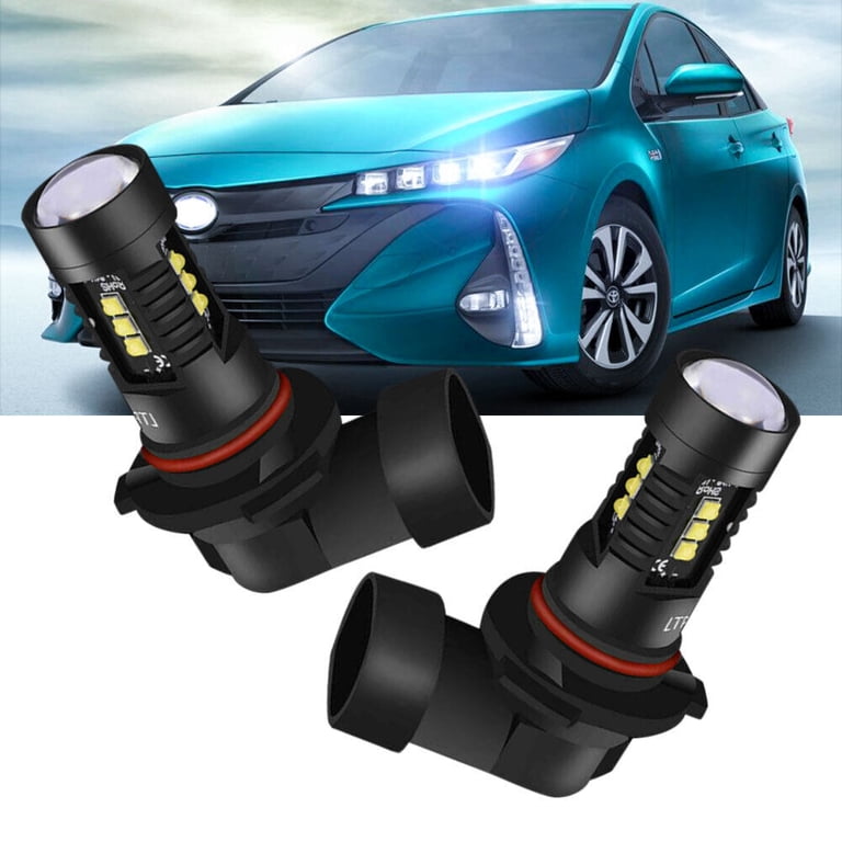 Pair H10 9145 9140 LED Fog Driving Light Bulbs Kit White 6500K Super Pair H10 9145 9140 LED Fog Driving Light Bulbs Kit White 6500K Super