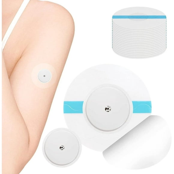 40pcs Waterproof Libre 3 Sensor Covers Transparent-SinKeeU