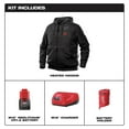 thumbnail image 2 of Milwaukee 302B-21L M12 12V Li-Ion Heated Hoodie Kit - Large, 2 of 11