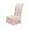 Pink, variant on Velvet Stretch Dining Chair Covers,Slipcovers With Skirt,Chair Cover Removable Washable Kitchen Decorative Chair Protector Slipcover Kitchen Chair Cover