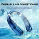 thumbnail image 4 of 1pc, Portable Hanging Neck Fan with Ice Porcelain Refrigeration - USB Charging, Silent Summer Cooling Artifact with LED Display - Ideal for Outdoor an, 4 of 4
