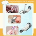 thumbnail image 3 of Cortaúñas para bebés con lupa 4X La seguridad es lo primero para recién nacidos TFixol Cortauñas, 3 of 7