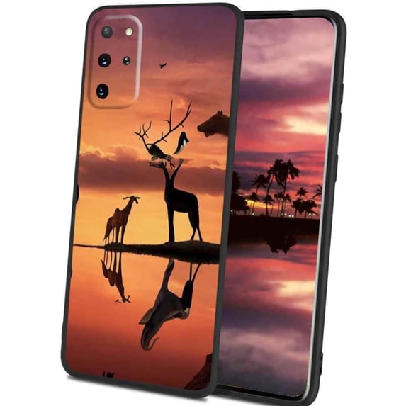 Animal-Nature Phone Case, Degined for Samsung Galaxy S20+ Plus Case Men Women, Flexible Silicone Shockproof Case for Samsung Galaxy S20+ Plus