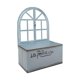 thumbnail image 1 of Maceta de pared de metal elegante, soporte para flores, maceta decorativa de hierro creativa para Azul, 1 of 9