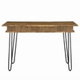 thumbnail image 2 of Bureau d'Écriture Sheeran 47 Pouces avec Rangement Ambre Rustique, 2 of 13