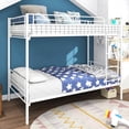 thumbnail image 2 of Noise-Free Twin-Over-Twin Bunk Bed with Storage / Sturdy Structure & Easy Assembly, 2 of 2