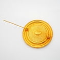 thumbnail image 6 of Pre-Owned Chanel Brooch, Coco Mark, Cambon Circle, GP Plated Gold, Women's, 6 of 7