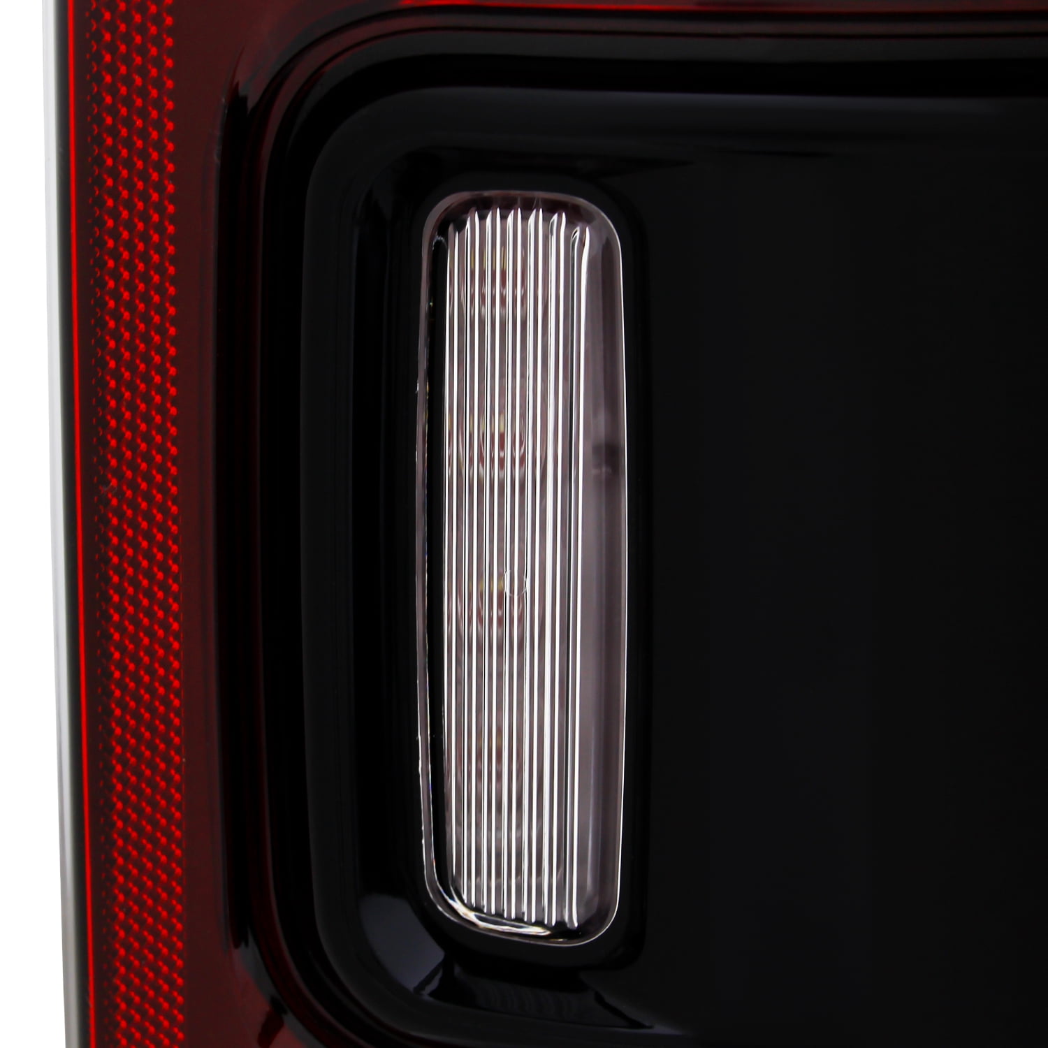 AKKON - Fit 2019-2024 Dodge Ram 1500 Rebel (Non Blind Spot Sensor) LED Tail Light OE Style Black Red Rear Lamp Replacement