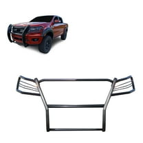 Black Horse Grille brush Bumper Guard Modular Black Compatible with 2019-2023 Ford Ranger-17FP10MA